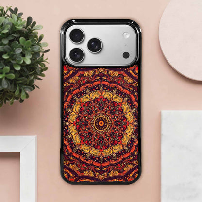 iPhone 17 Pro Max Case — Mandala Lions Original Art, Personalized Phone Case