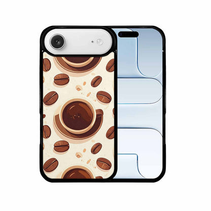 iPhone 17 Air Case — Coffee Cup And Bean Pattern Original, Custom Designed Case Cover