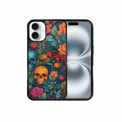 iPhone 16 Plus Case — Skulls Botanicalskulls Pattern B2f Personalized Phone, Unique Phone Case Design