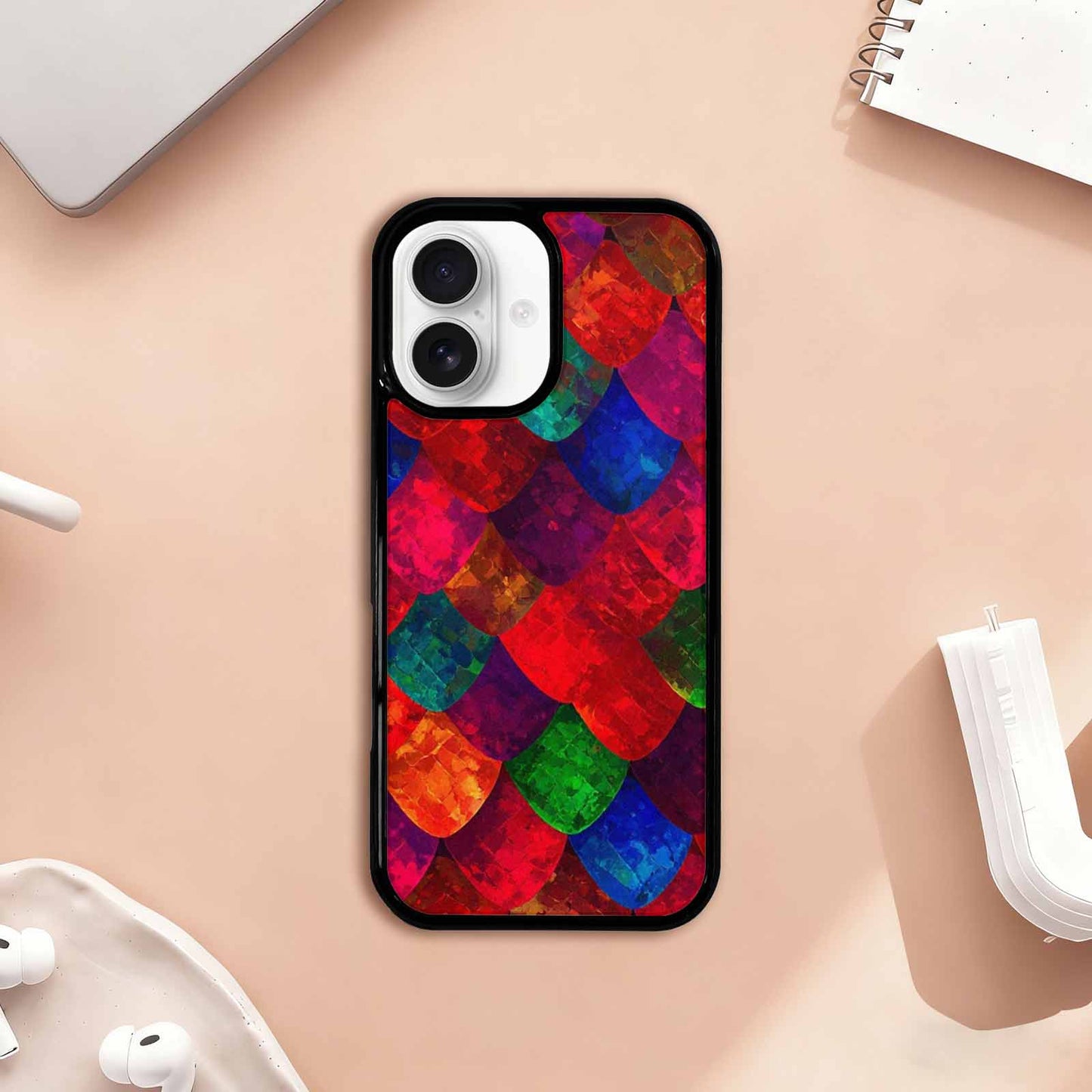 iPhone 17 Case — Snake Print Dark Seamless Animal Print, Custom Phone Case