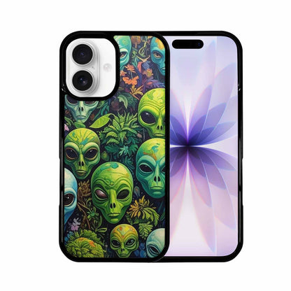 iPhone 17 Case — Aliens Pattern Hundreds Of Alien Scifi, Customized Protective Case