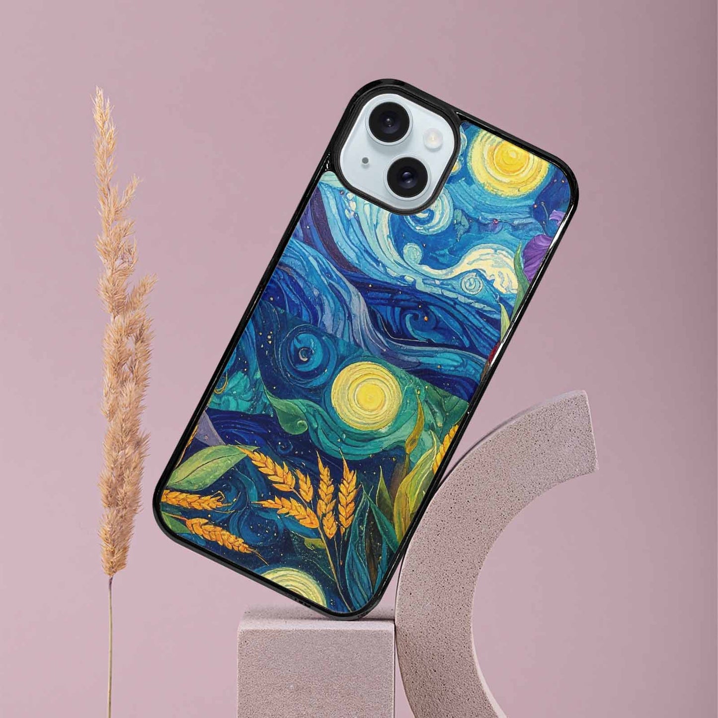 iPhone 15 Plus Case — Blend All Versions Together Melting Together, Personalized Phone Case