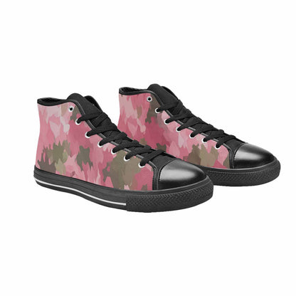 MEN'S Military Camouflage Blotch High Top Canvas Y2K Shoes