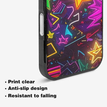 iPhone 16 Plus Case — 80s Retro Motif 80s Retro Motifs, Custom Designed Case Cover