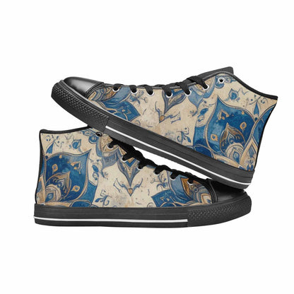 MEN'S Mandala High Top Canvas Grunge Shoes