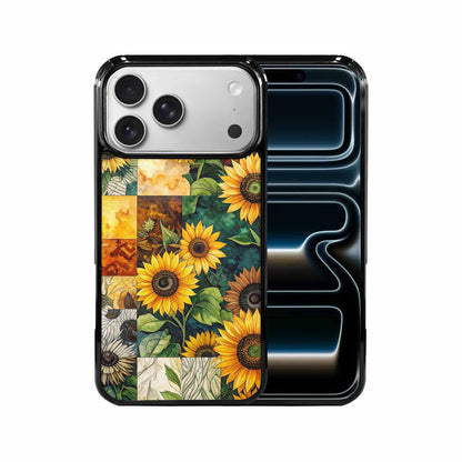 iPhone 17 Pro Max Case — Small Sunflower Pattern, Randomly Floral, Custom Made Phone Cover