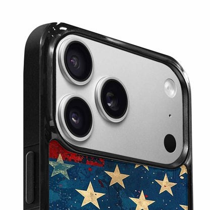 iPhone 17 Pro Max Case — Small American Flag Stars Galaxy Space, Customized Protective Case