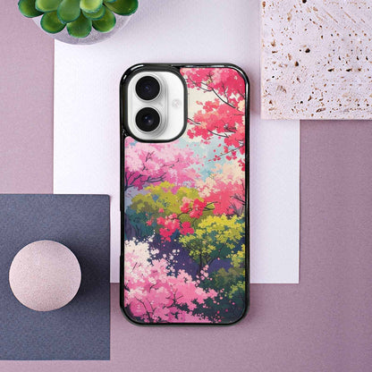 iPhone 16 Case — Cherry Blossom Branch Cherry Blo, Custom Print Case Cover