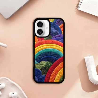 iPhone 17 Case — Vivid Camo Rainbow Camo, Custom Phone Case