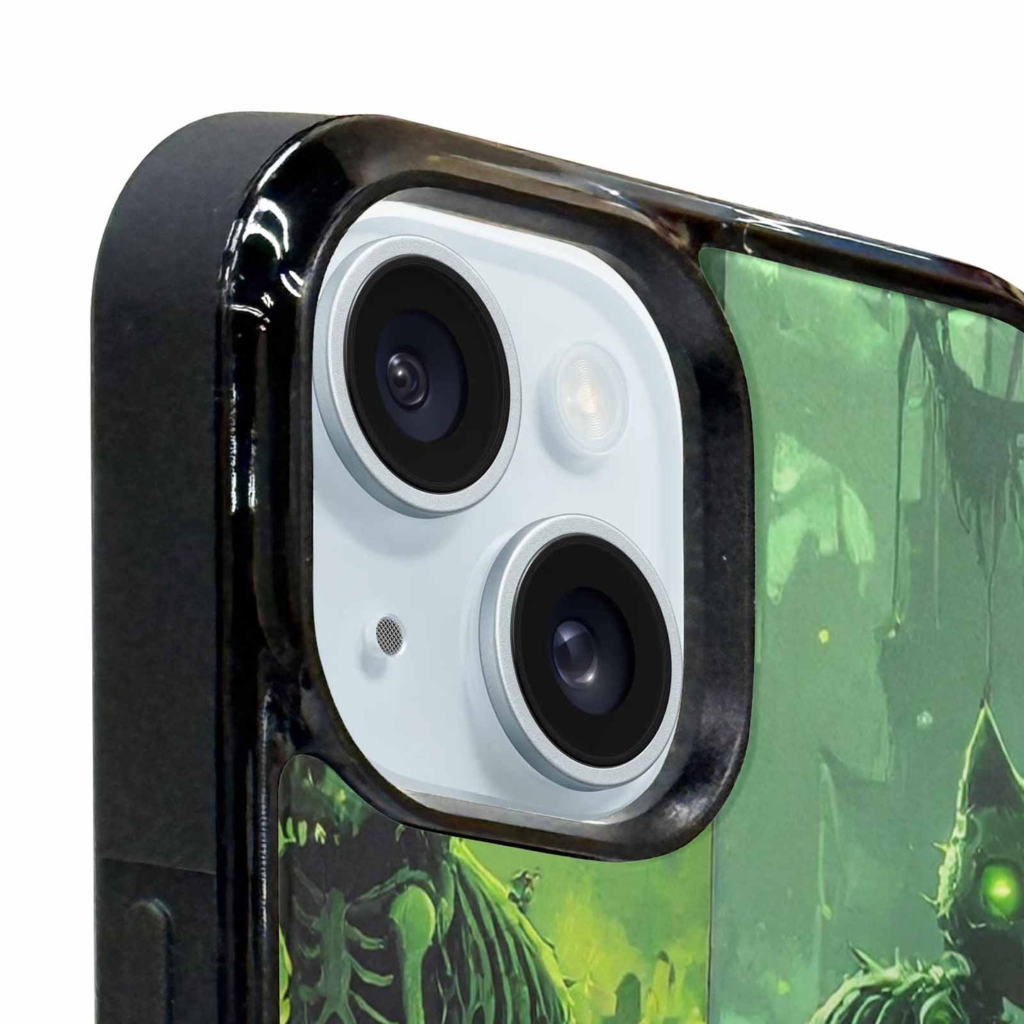 iPhone 15 Plus Case — Toxic Melting Skeleton Cats Small Toxic, Custom Print Case Cover
