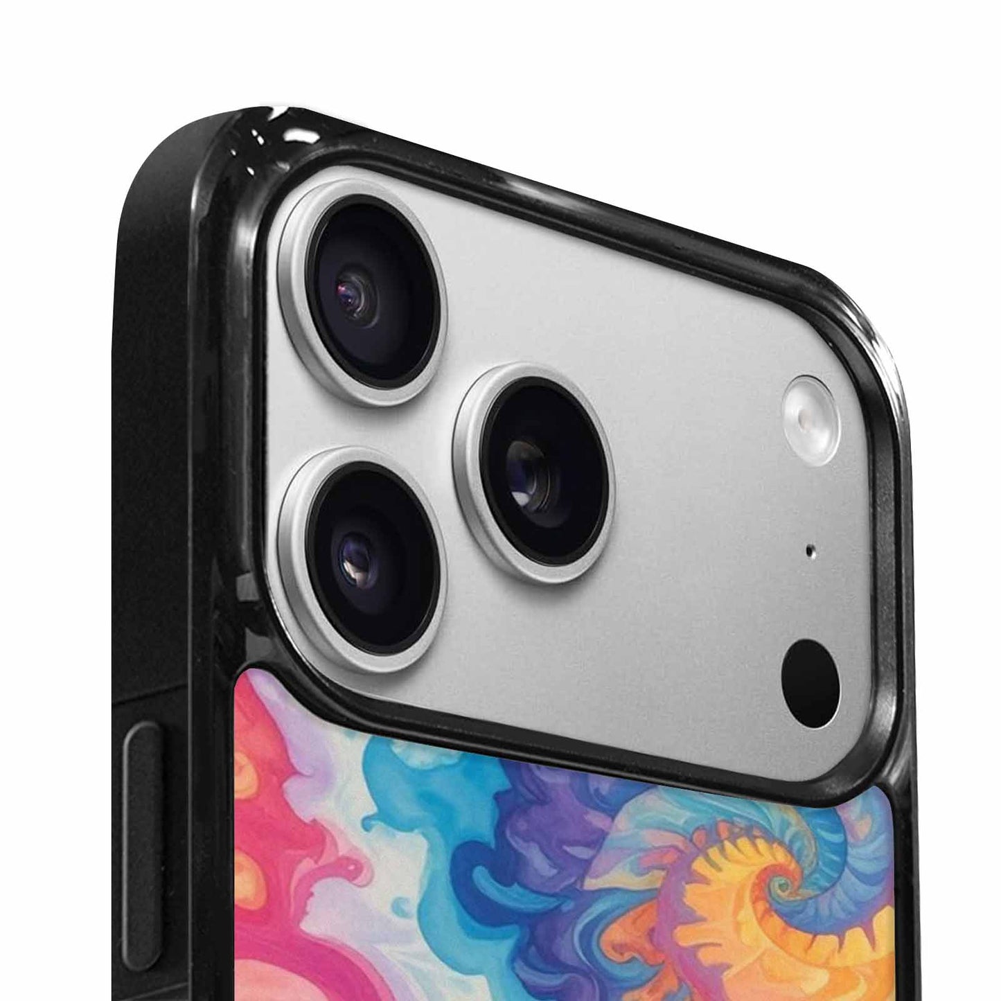 iPhone 17 Pro Case — Tie Dye Swirls Tie Dye Tie, Custom Made Phone Cover