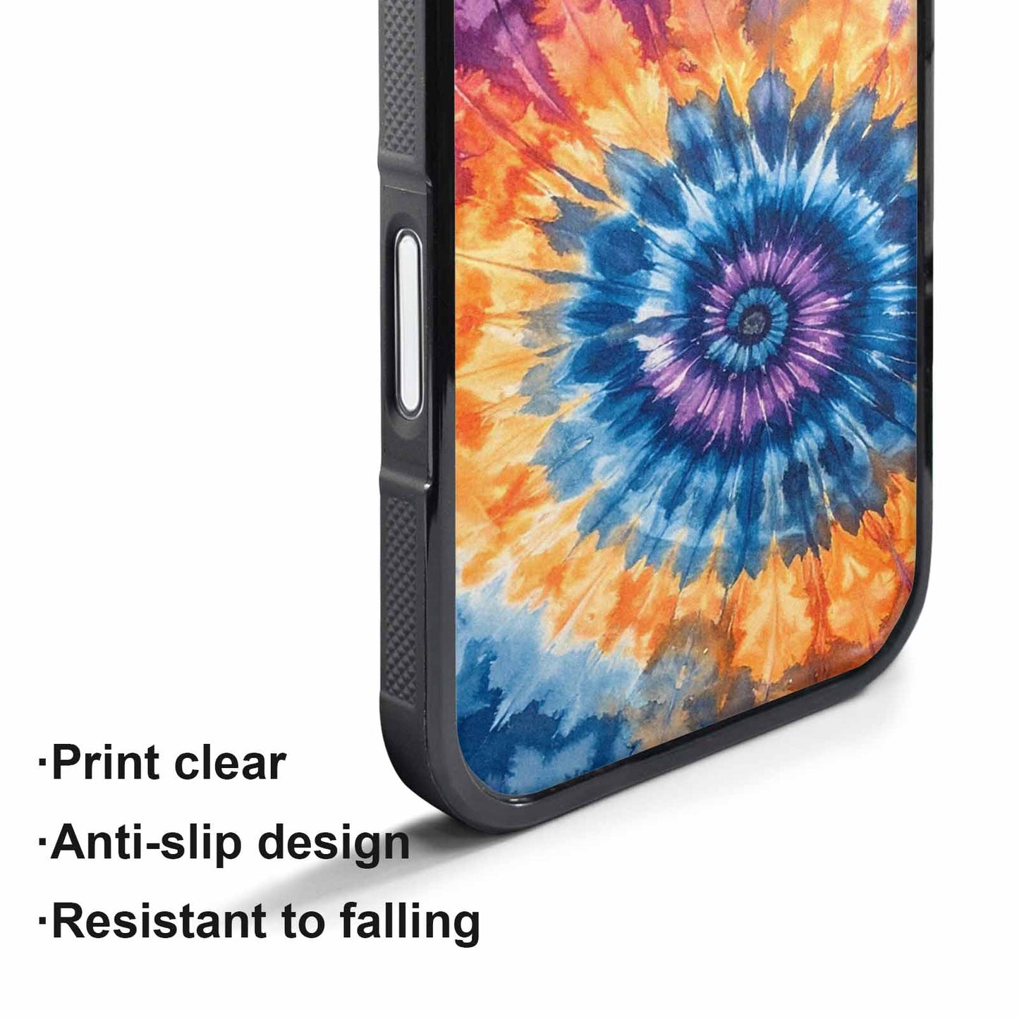 iPhone 17 Pro Max Case — Seamless Tileable Pattern Of Tie Dye, Custom Designed Case Cover