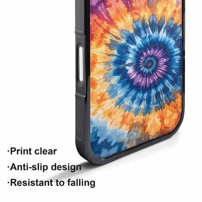 iPhone 17 Pro Max Case — Seamless Tileable Pattern Of Tie Dye, Custom Designed Case Cover