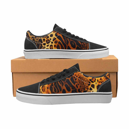 MEN'S Animal Print Canvas Lace-Up Y2K Sneakers