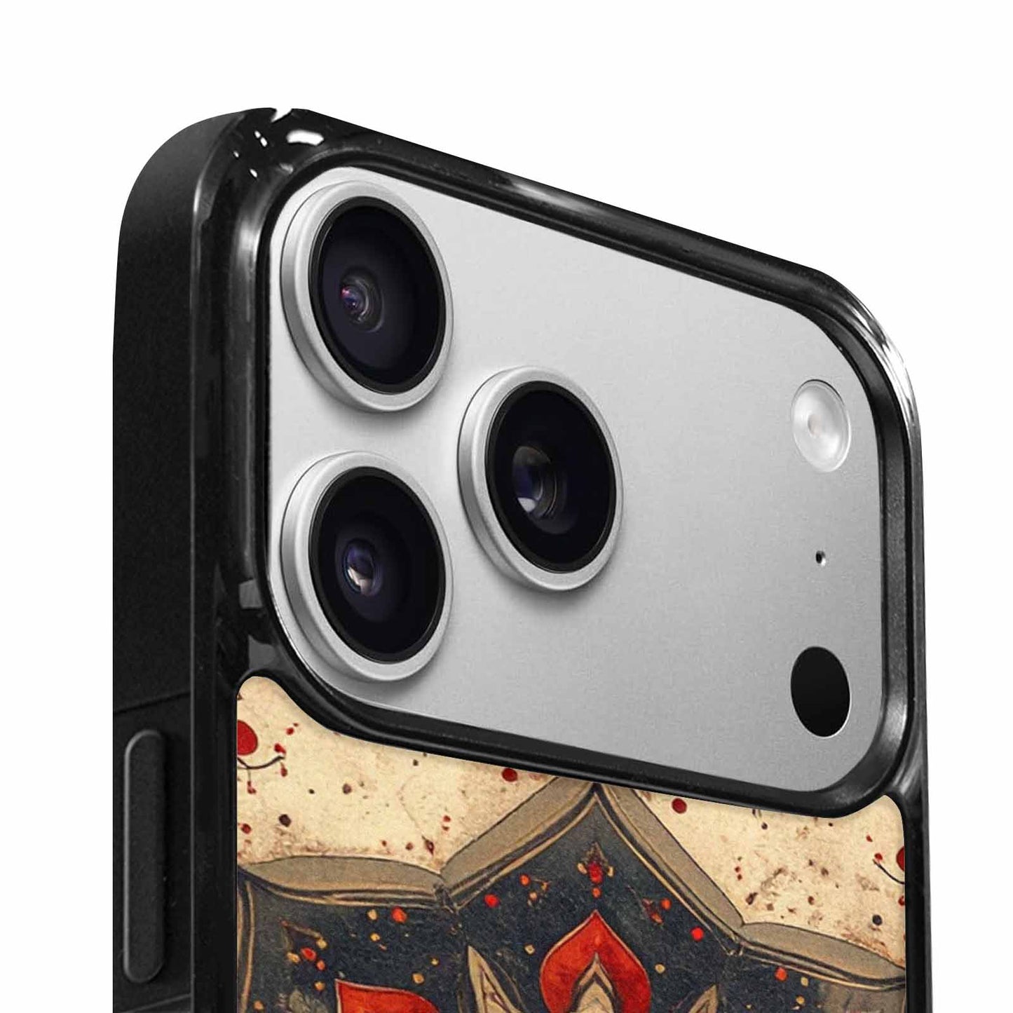 iPhone 17 Pro Max Case — Small Mandala Pattern, Randomly Floral, Custom Art Phone Cover
