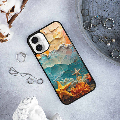 iPhone 16 Plus Case — Starfish Cluster Starfish Cluster Pattern Hundreds, Personalized Phone Case
