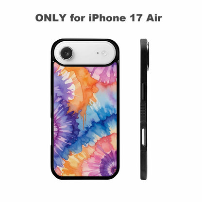 iPhone 17 Air Case — Seamless Tileable Pattern Of Overlapping Tie, Customized Protective Case