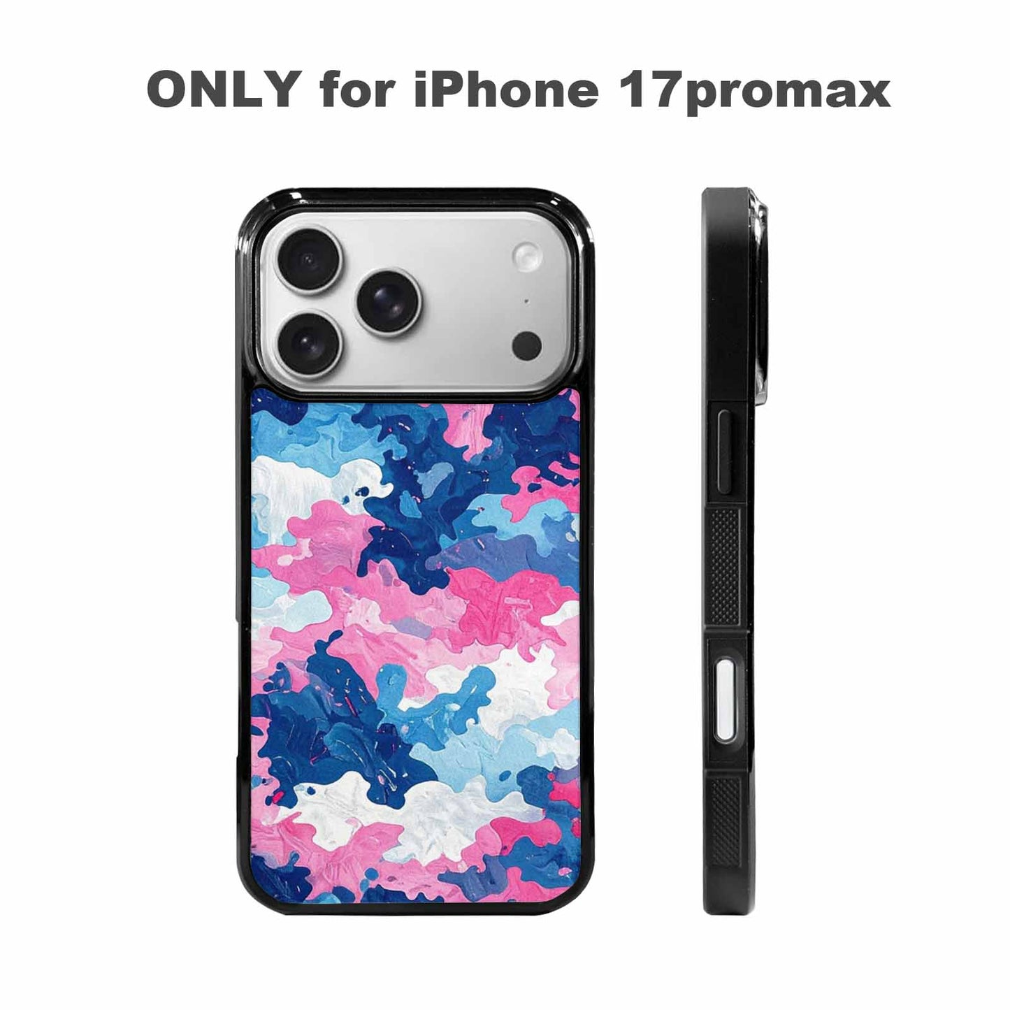 iPhone 17 Pro Max Case — Vivid Camo Transgender Camo, Custom Phone Case