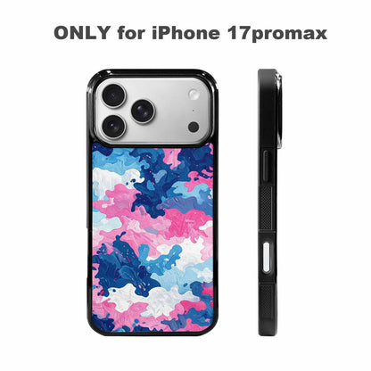 iPhone 17 Pro Max Case — Vivid Camo Transgender Camo, Custom Phone Case