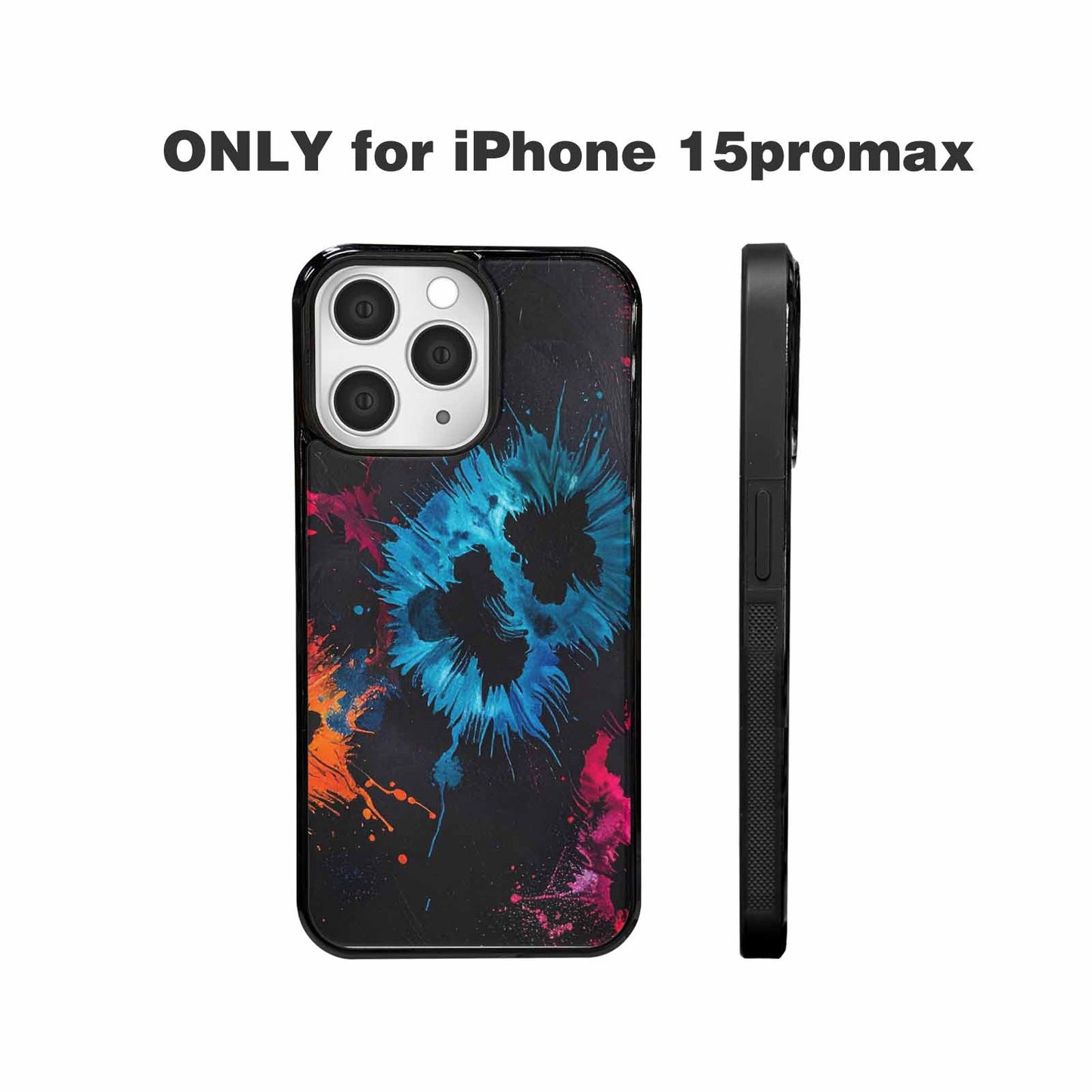 iPhone 15 Pro Max Case — Dark Animal Print, Custom Printed Phone Case
