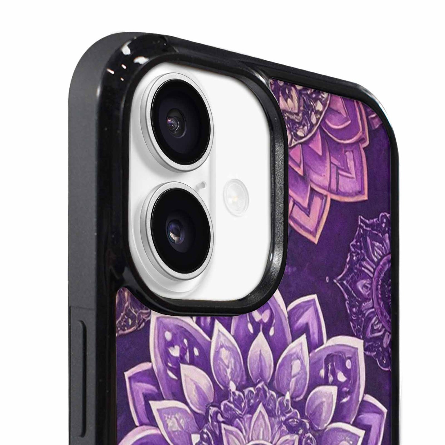 iPhone 17 Case — Small Mandala Pattern, Randomly Floral, Unique Phone Case Design