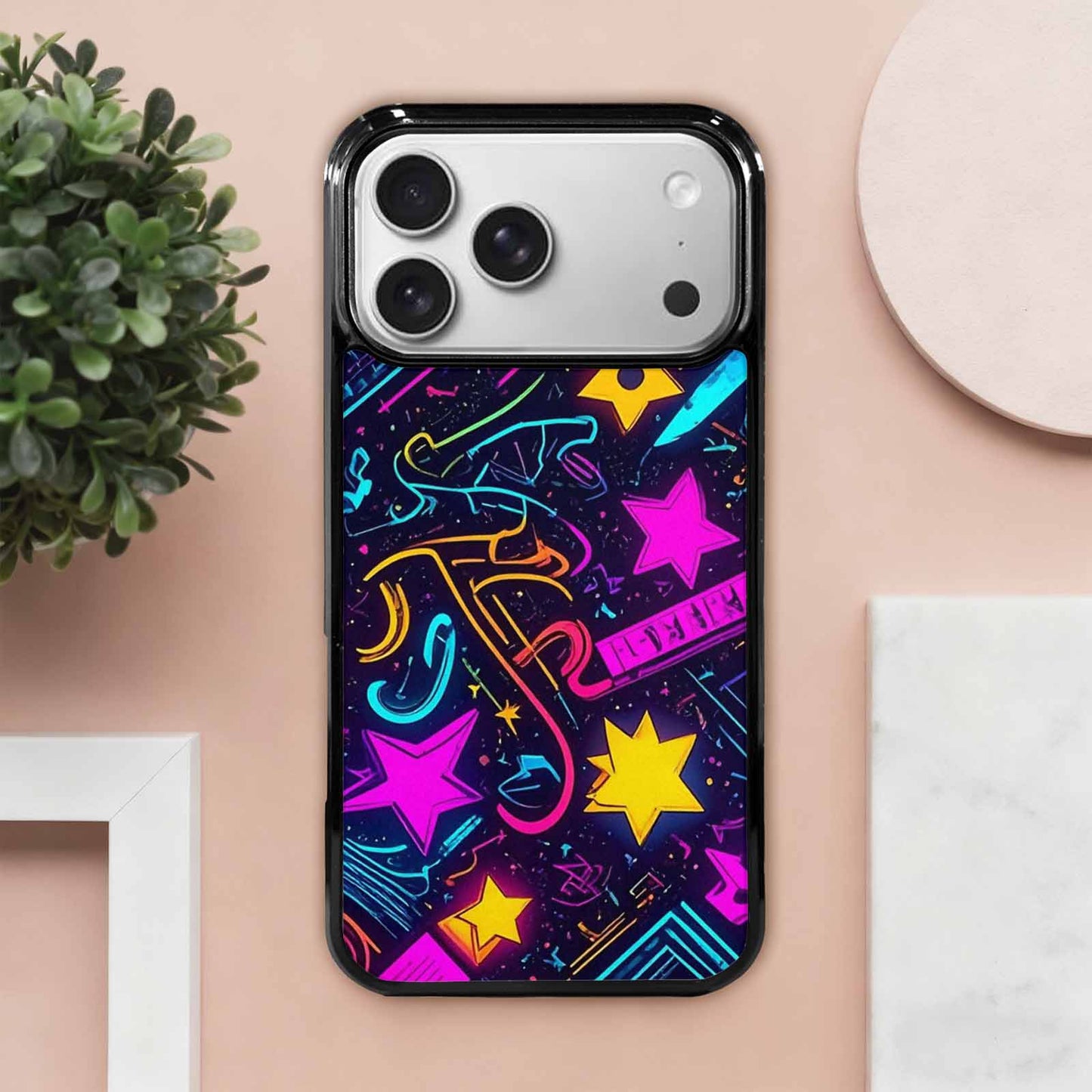 iPhone 17 Pro Max Case — Retro Motif Retro Motifs Xjc Retro, Custom Designed Case Cover