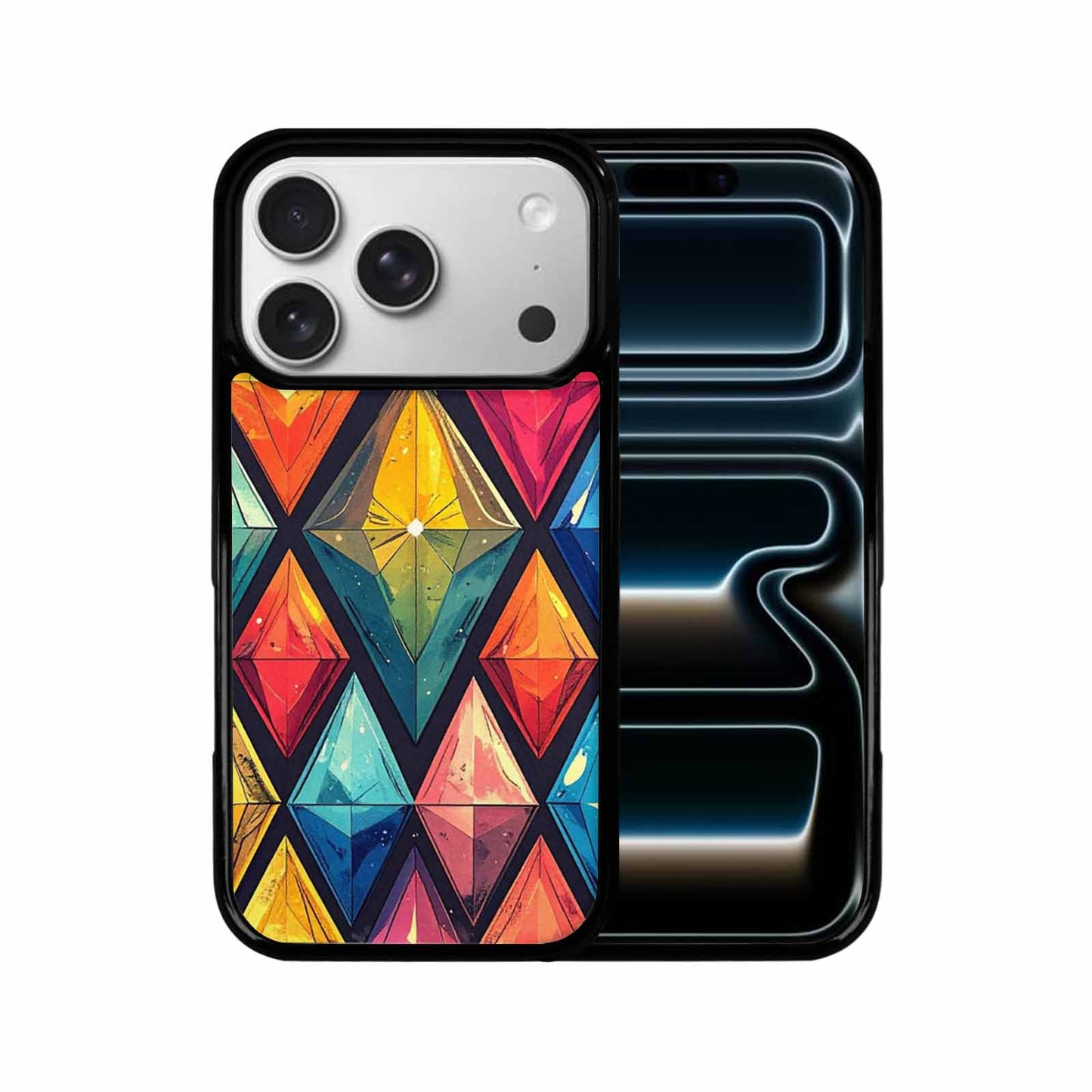 iPhone 17 Pro Case — Vintage Summer Diamond Retro Vintage, Custom Phone Case