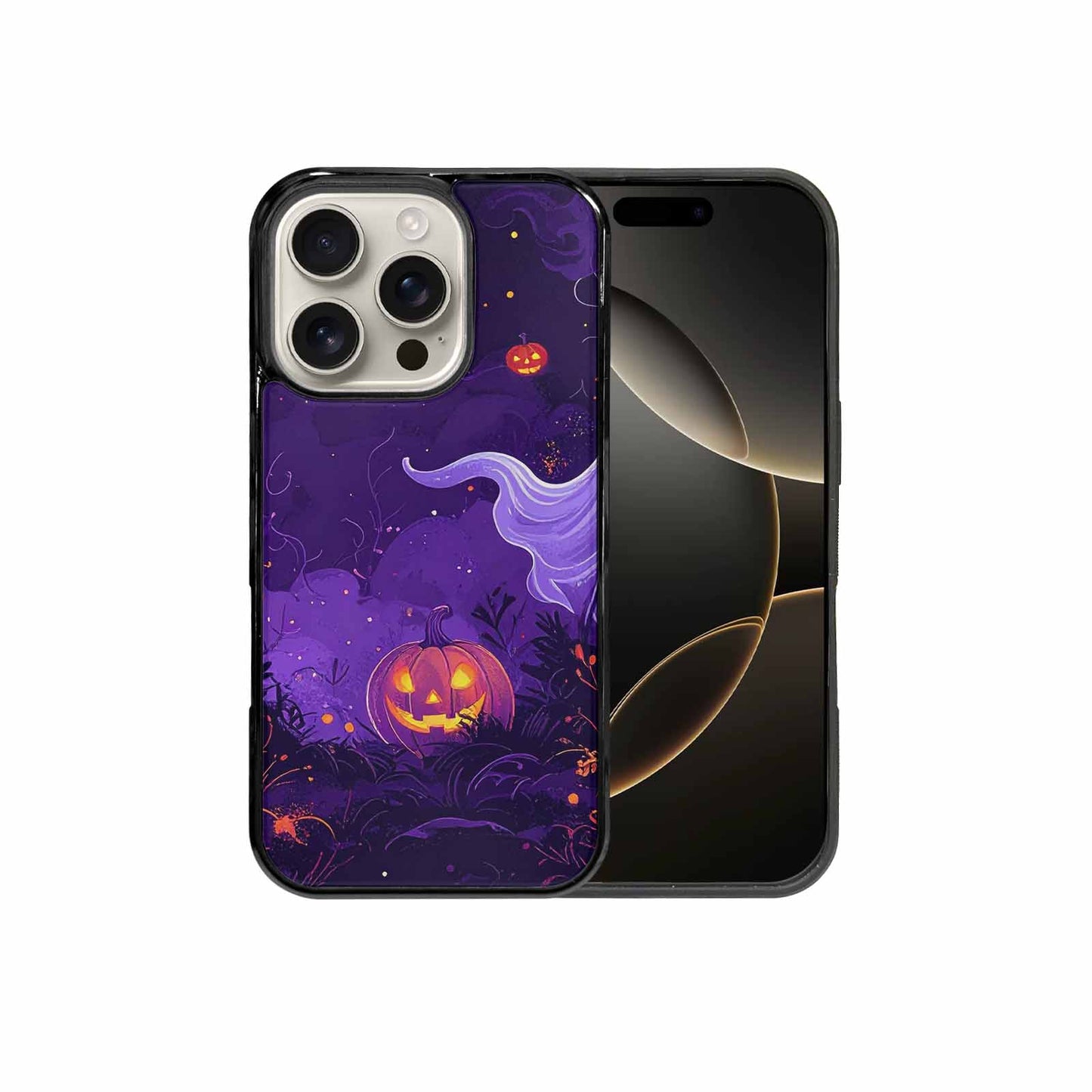 iPhone 16 Pro Case — Halloween Art Print Edge To Edge, Custom Art Phone Cover