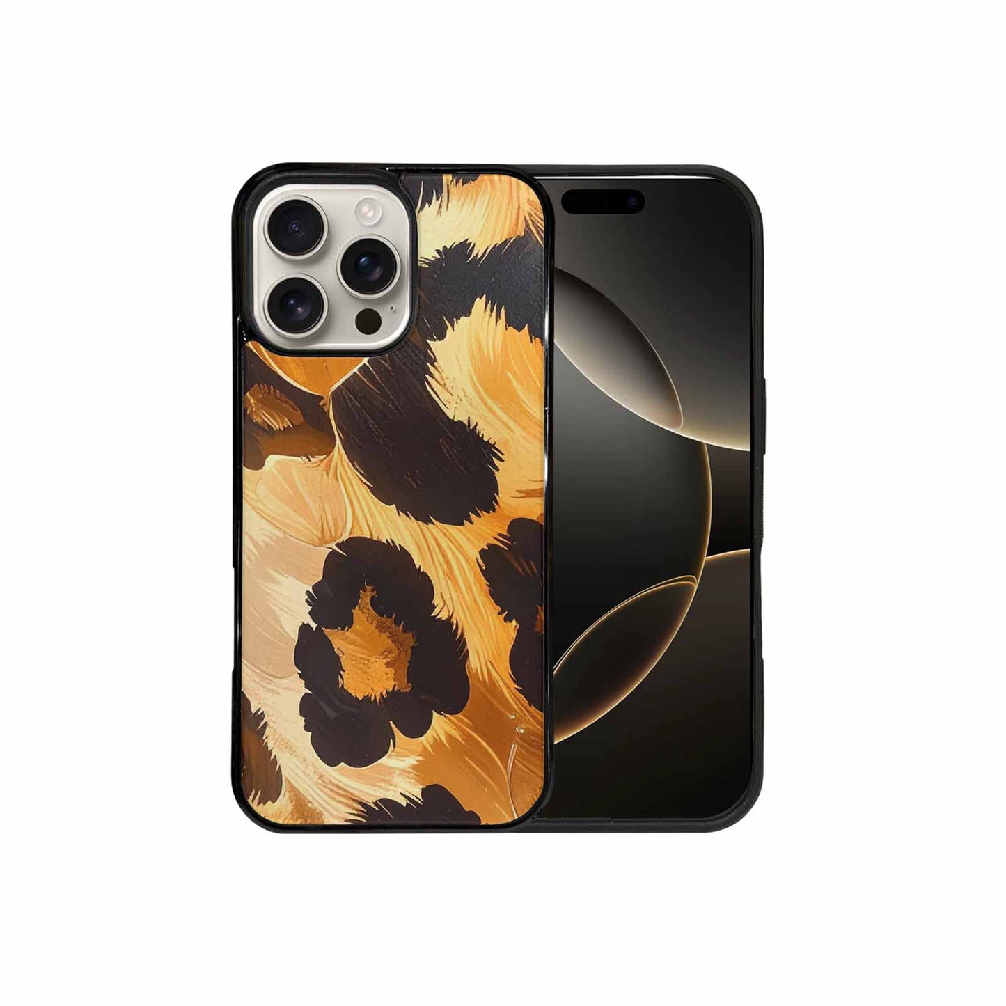 iPhone 16 Pro Max Case — Leopard Soft Airbrush Gradient, Custom Designed Case Cover