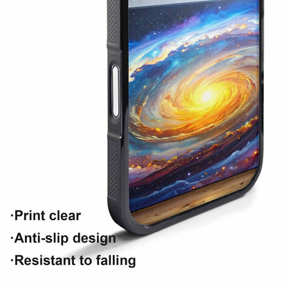 iPhone 17 Pro Max Case — Galaxy Cosmic Print Galaxy Space, Custom Designed Case Cover