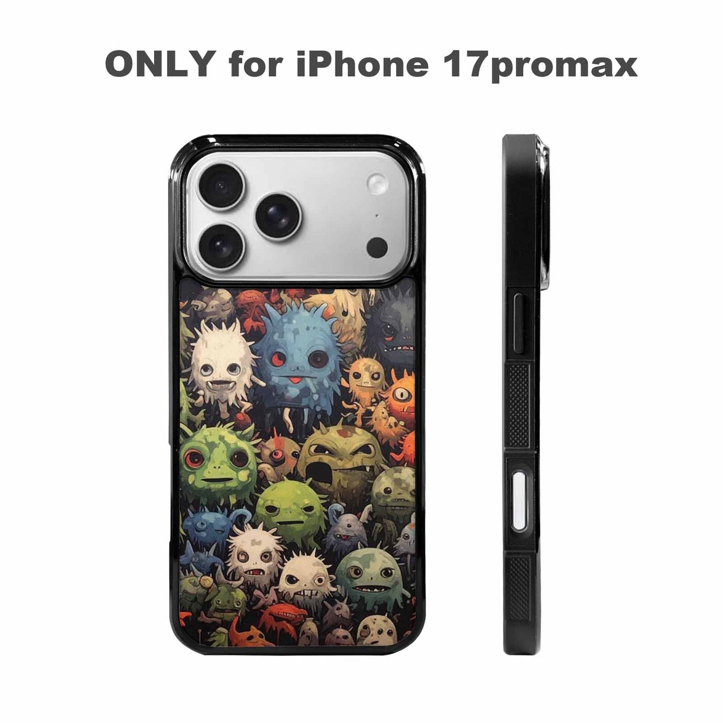iPhone 17 Pro Max Case — Monsters Camomonsters Pattern Vkf Camo, Personalized Phone Case