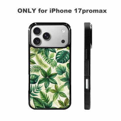 iPhone 17 Pro Max Case — Small Seven Point Palmate Floral, Custom Printed Phone Case