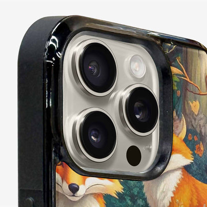 iPhone 16 Pro Case — Fox Forest Fox Forest Pattern Hundreds, Unique Phone Case Design