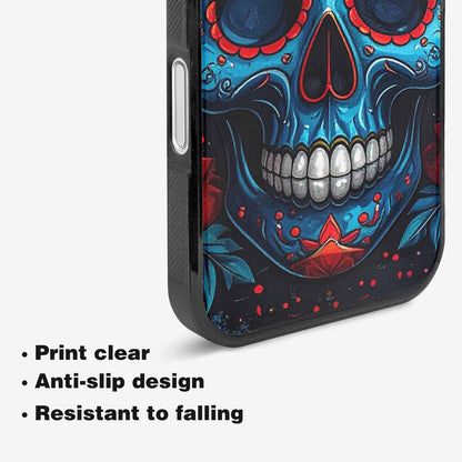 iPhone 16 Plus Case — Graffiti Skull, Custom Designed Case Cover