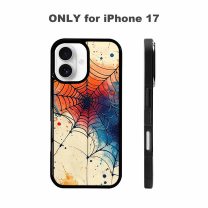 iPhone 17 Case — Foil Fantasy Spider Original Art, Original Design Phone Case