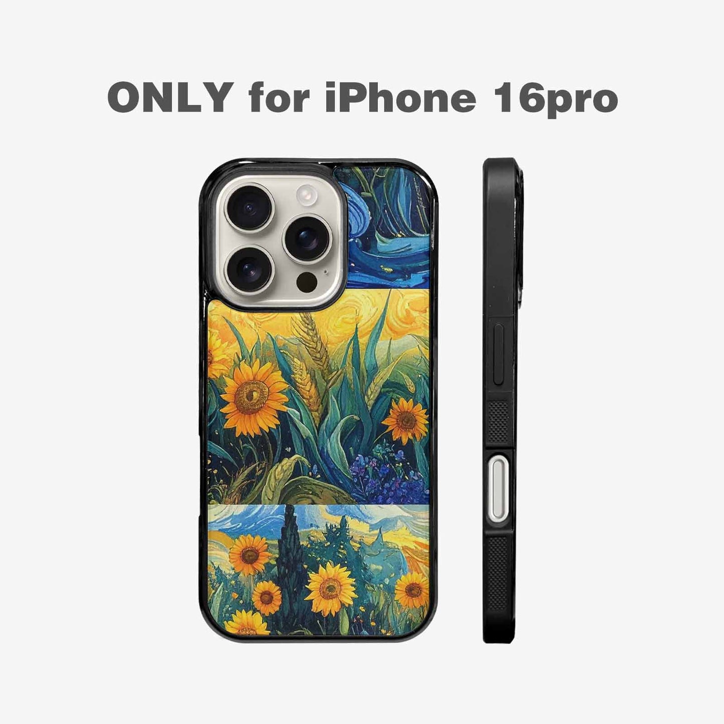 iPhone 16 Pro Case — Blend All Versions Together Melting Together, Custom Designed Case Cover