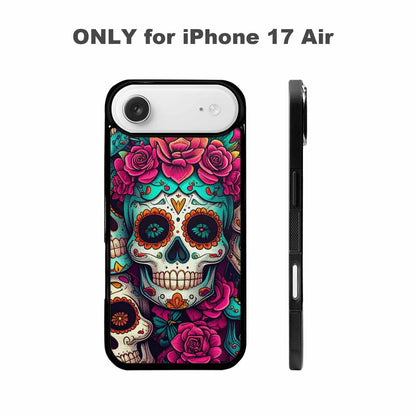 iPhone 17 Air Case — Skull Dark Art Gothic Print Gothic, Customized Protective Case