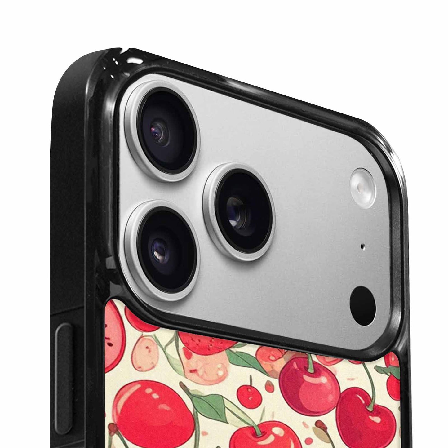 iPhone 17 Pro Max Case — Small Cherry And Fruit Original Art, Custom Designed Case Cover