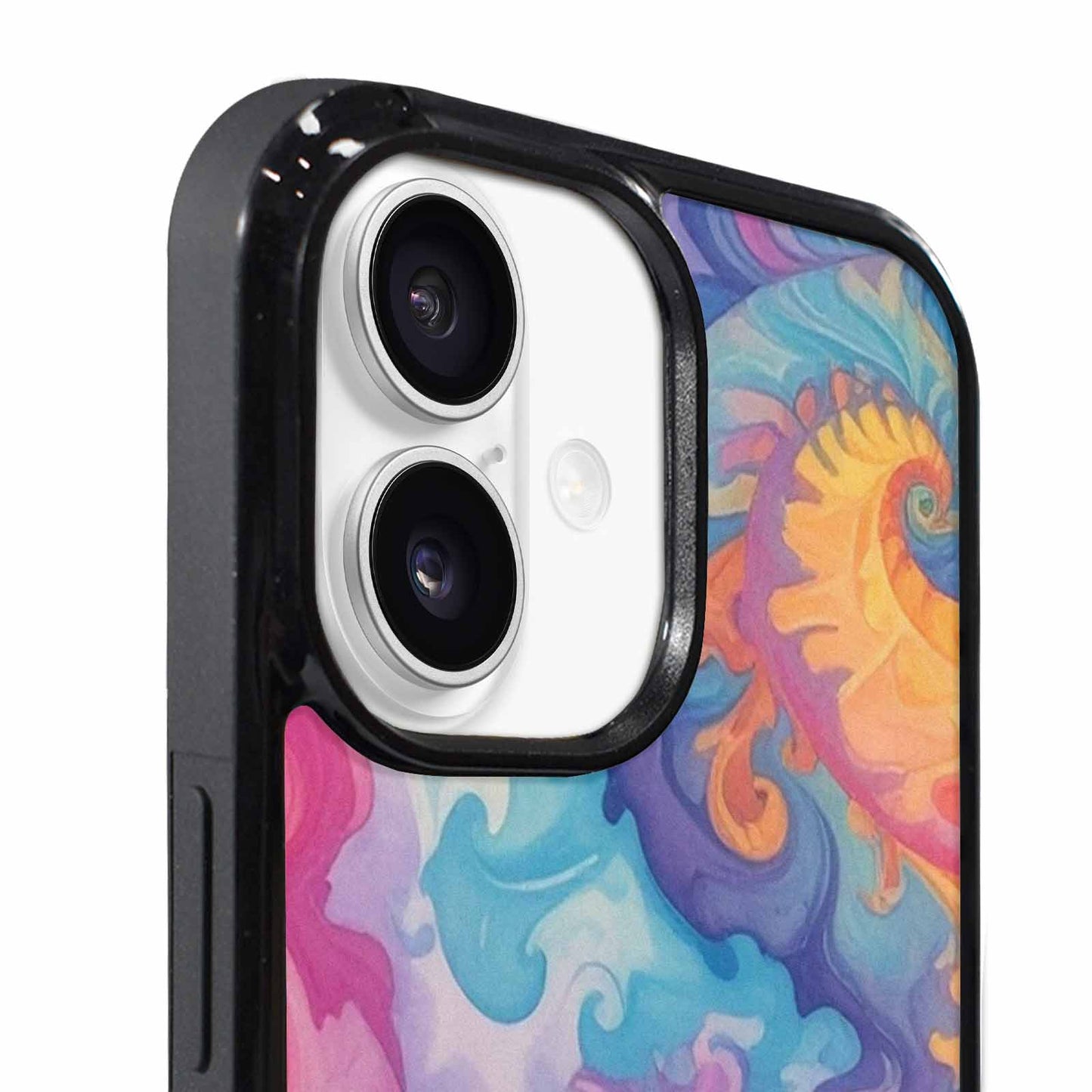 iPhone 17 Case — Tie Dye Swirls Tie Dye Tie, Custom Designed Case Cover
