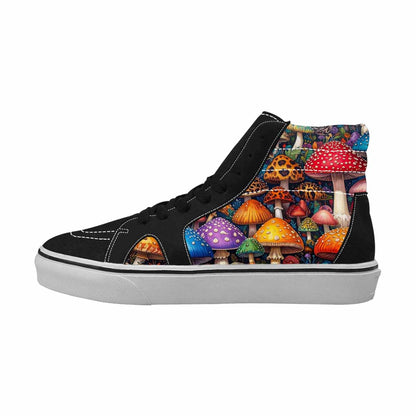 MEN'S Mushrooms High Top Canvas Grunge Shoes