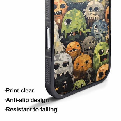 iPhone 17 Pro Case — Monsters Camomonsters Pattern T6v Camo, Custom Made Phone Cover