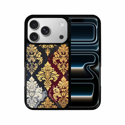 iPhone 17 Pro Case — Small Damask Ornamental Wallpaper Pattern Original, Custom Designed Case Cover