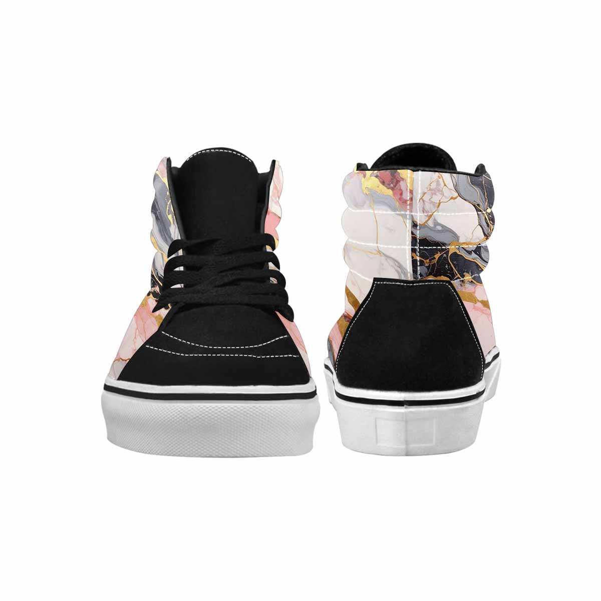 MEN'S Marble Vein High Top Canvas Surreal Shoes
