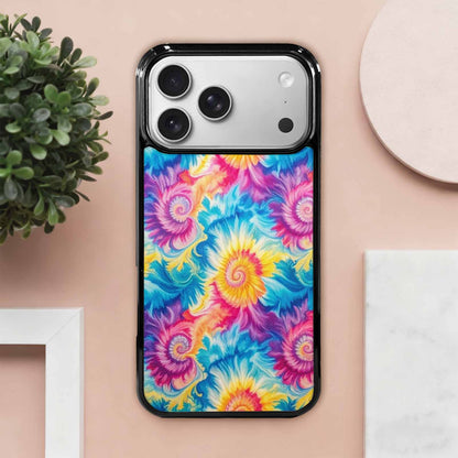 iPhone 17 Pro Max Case — Small Tie Dye Swirl Tie Dye, Custom Printed Phone Case