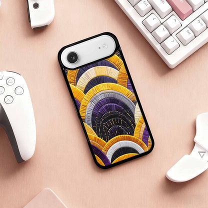 iPhone 17 Air Case — Vivid Camo Nonbinary Pride Camo, Custom Designed Case Cover
