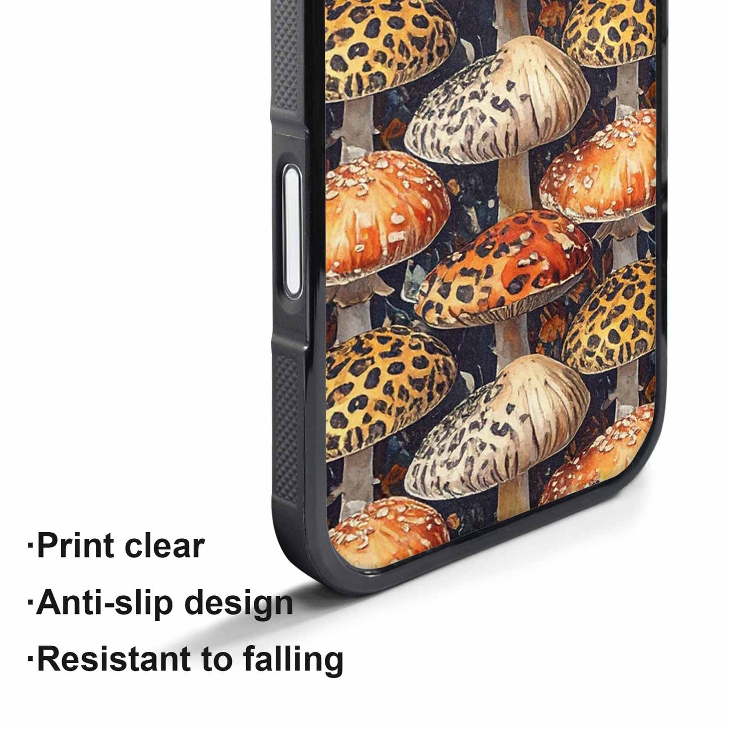 iPhone 17 Air Case — Mushrooms Pattern Hundreds Of Original Art, Custom Art Phone Cover
