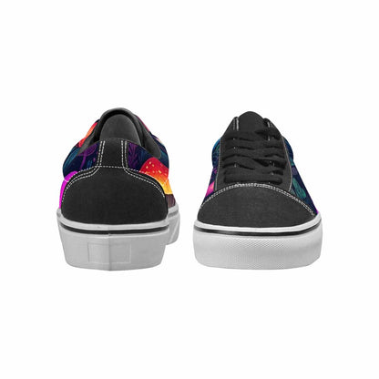 WOMEN'S Psychedelic Mushroom Canvas Lace-Up Y2K Sneakers