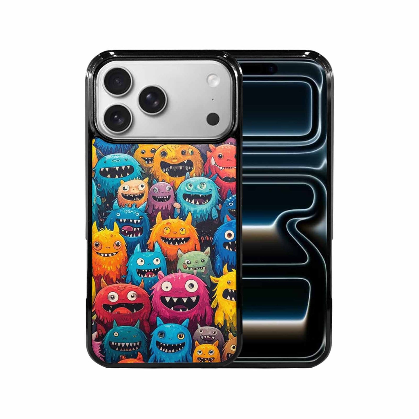 iPhone 17 Pro Max Case — Monsters (general) Cartoon Monst V6k Cartoon, Customized Protective Case