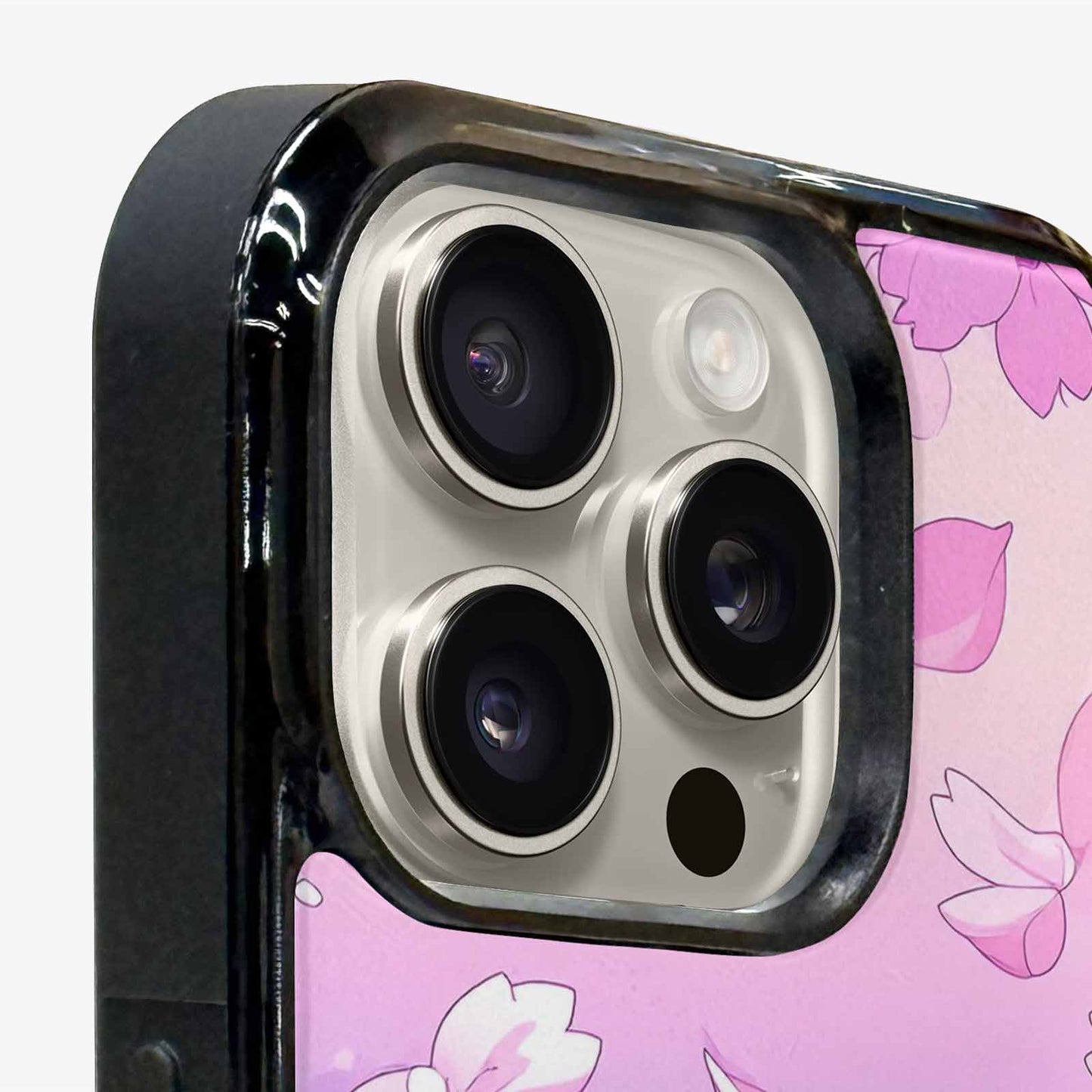iPhone 16 Pro Max Case — Anime Cherry Blossom Custom, Customized Protective Case