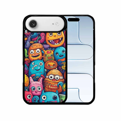 iPhone 17 Air Case — Small Cartoon Monster Character Pattern Cartoon, Custom Print Case Cover